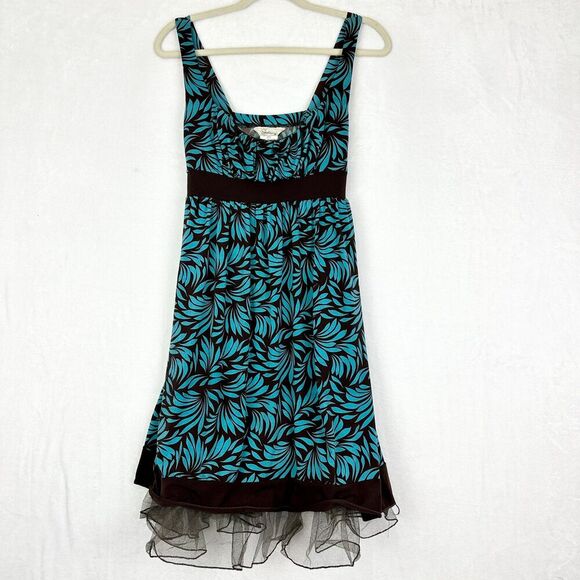 Speechless Vintage Y2K Babydoll Milkmaid Dress Size Large Fairy Tulle Hem 00s - Picture 1 of 6